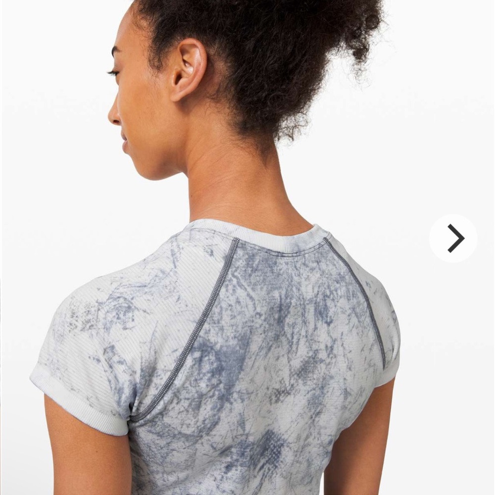 Lululemon Swiftly Tech Short Sleeve 2.0 MultiDye
Multi Dye White Grey Black 8 - Picture 6 of 17
